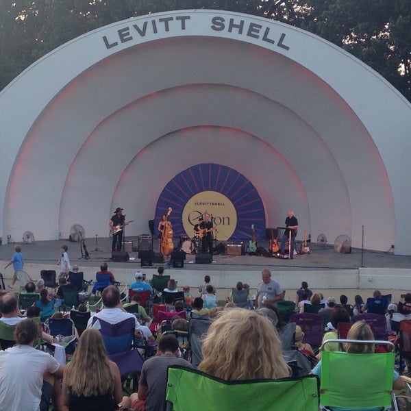 Photo taken at Levitt Shell by Randy M. on 7/18/2015