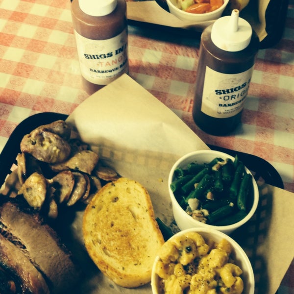 I've had many burnt ends in my day, but none so tasty as the ones they serve here.  Ribs fall off the bone and brisket is awesome, too!!!