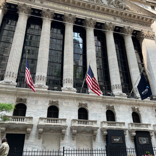 Photo taken at New York Stock Exchange by Patricia 🐶 on 5/27/2023