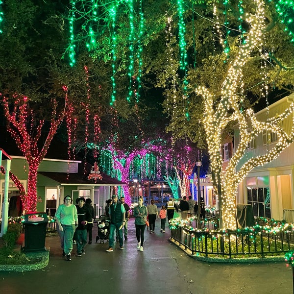 Photo taken at Six Flags Over Texas by Ted R. on 12/25/2021