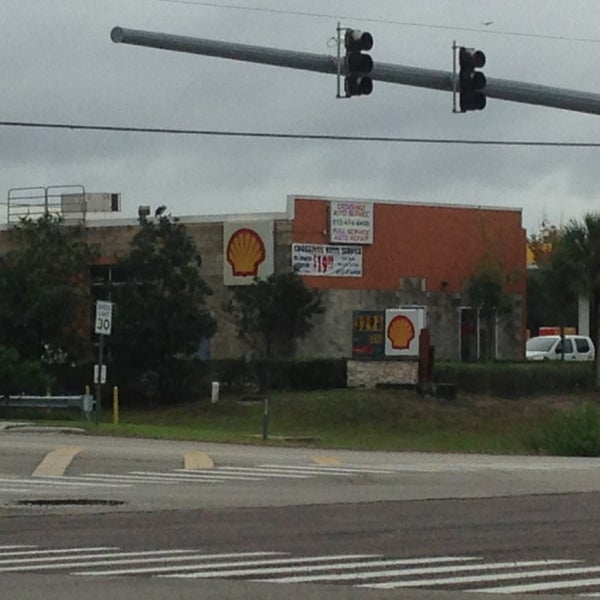 Shell Gas Station in Odessa