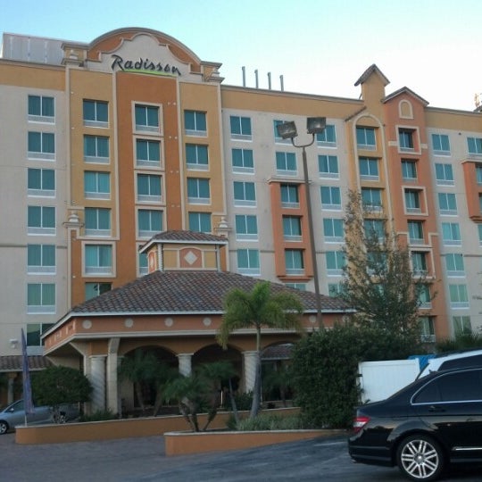Foto tomada en Radisson Hotel Orlando - Lake Buena Vista  por Soamazen el 11/2/2012
