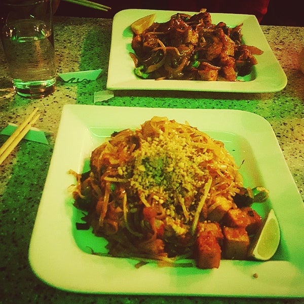 One of the best pad thai I've ever had.. at a sushi place?! Crazy.