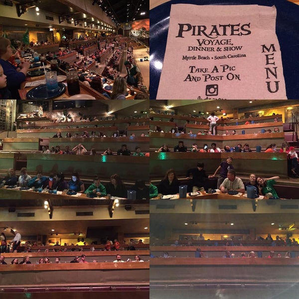 Photo taken at Pirates Voyage Dinner &amp; Show by Nate on 12/2/2015