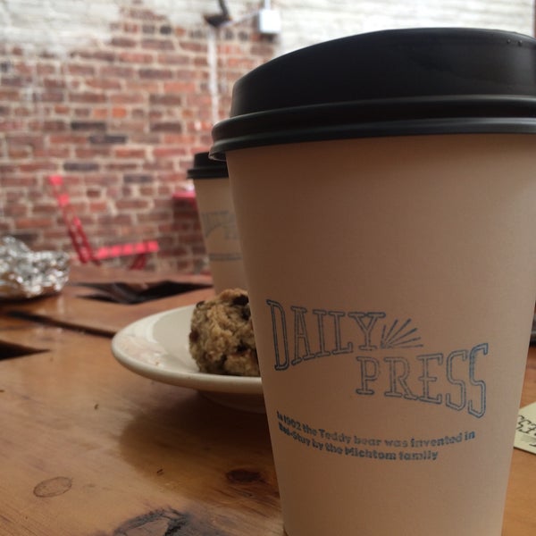 Photo taken at Daily Press Coffee by jane doe on 9/28/2015