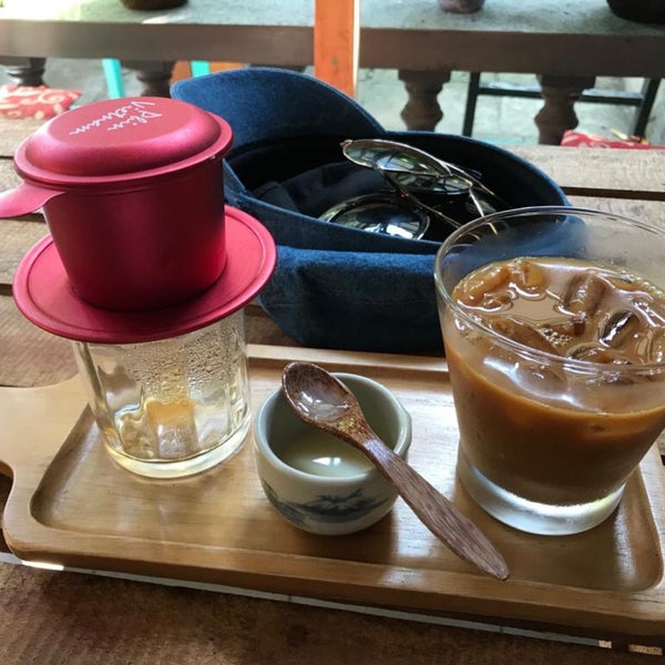 The filter coffee was delish. Love that Vietnam is serving homegrown Dalat coffee.