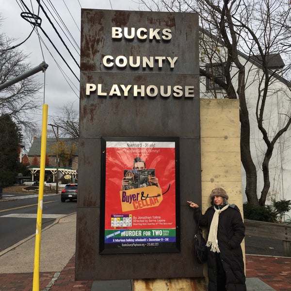 Photo taken at Bucks County Playhouse by Ebbie A. on 11/20/2016