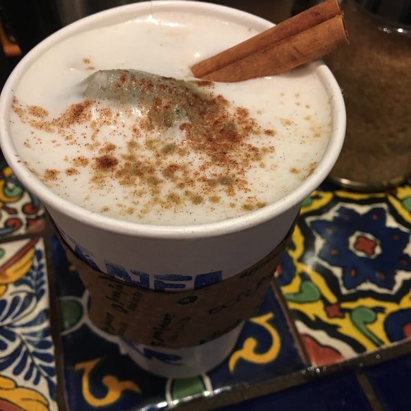 The Yerba mate chai latte is divine.