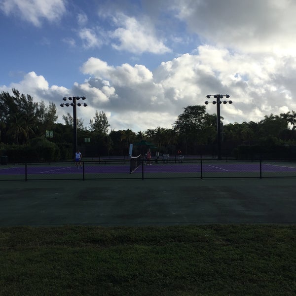 Photo taken at Crandon Park Tennis Center by John N. on 11/7/2015