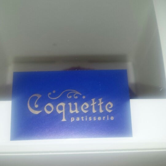 Photo taken at Coquette Patisserie by w S. on 6/21/2014
