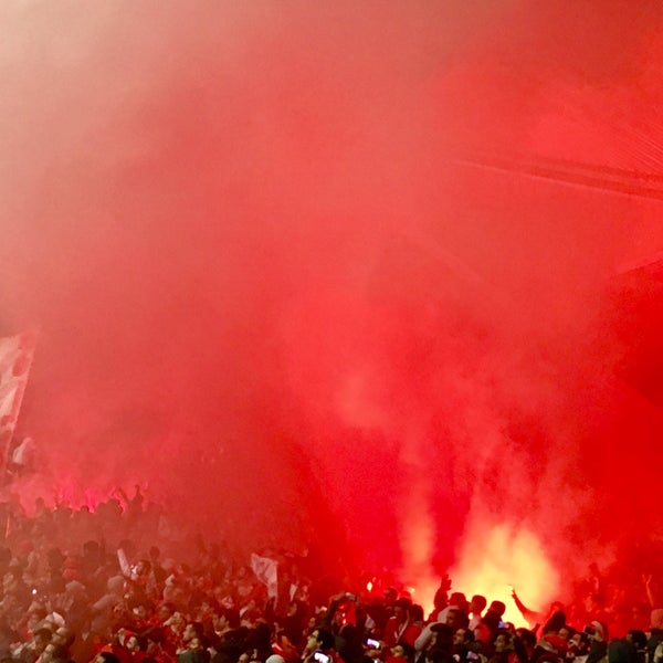 Photo taken at Estádio do Restelo by Jp P. on 10/23/2016