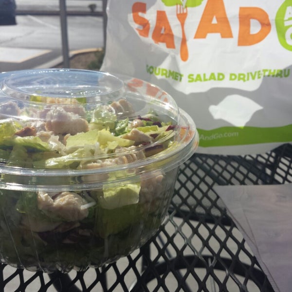 Photo taken at Salad and Go by Steve on 2/11/2014