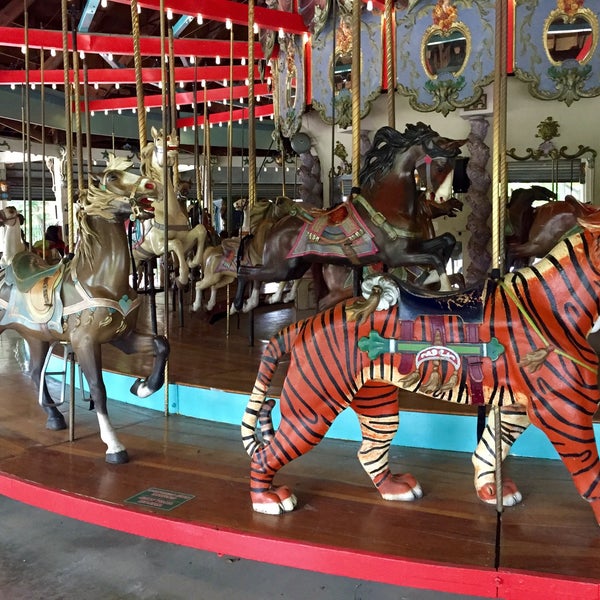 Photo taken at Forest Park Carousel by Mike W. on 6/27/2015