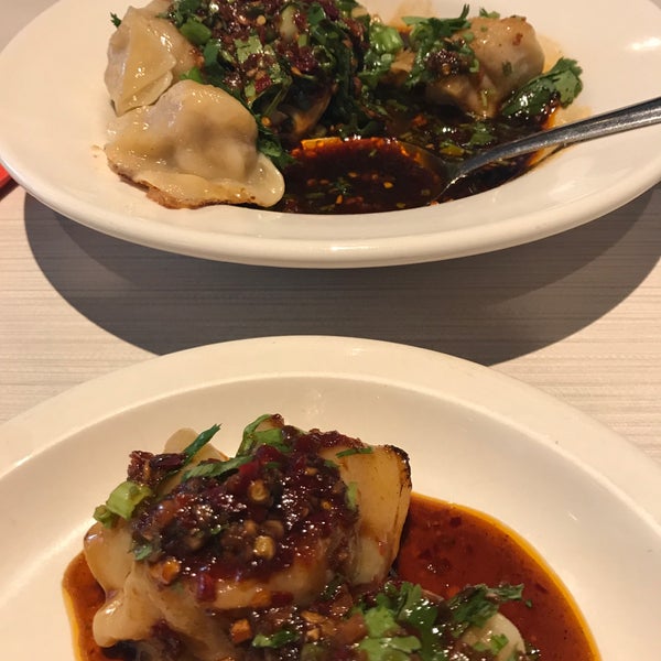 Photo taken at Blue Koi Noodles &amp; Dumplings by Megan W. on 12/6/2018