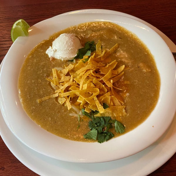 The chicken tortilla soup was amazing!  My DH and I split that along with a house salad and a burger.  Everything was good and ther service was great as well.
