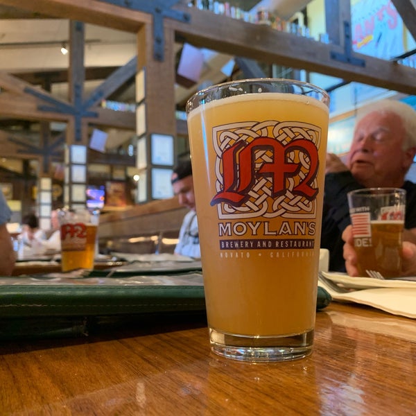 Photo taken at Moylan&#39;s Brewery &amp; Restaurant by Howard C. on 7/2/2019