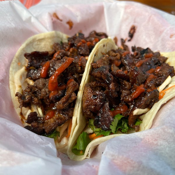 Korean bbq tacos were fine but certainly didn’t live up to the hype