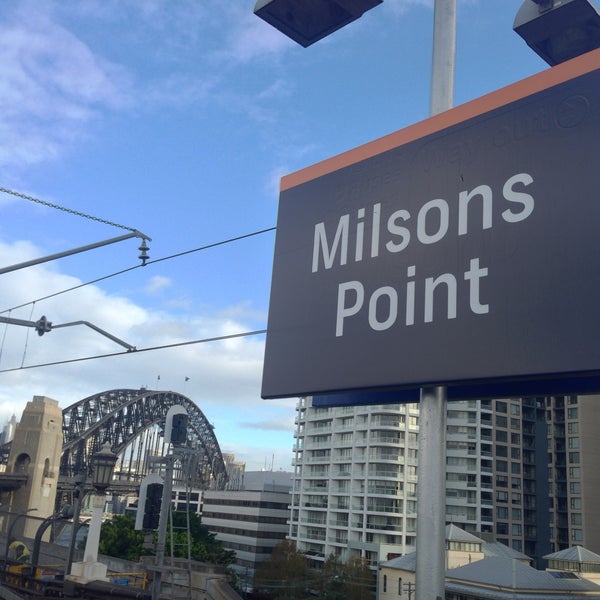Photo taken at Milsons Point Station by Beau on 5/2/2013
