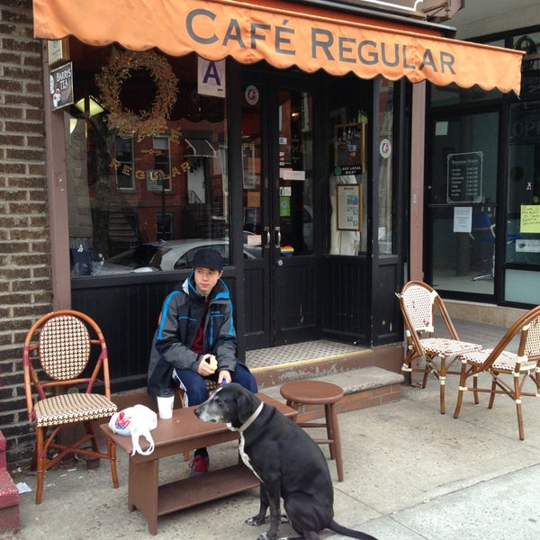 Photo taken at Café Regular by Shane L. on 3/24/2013