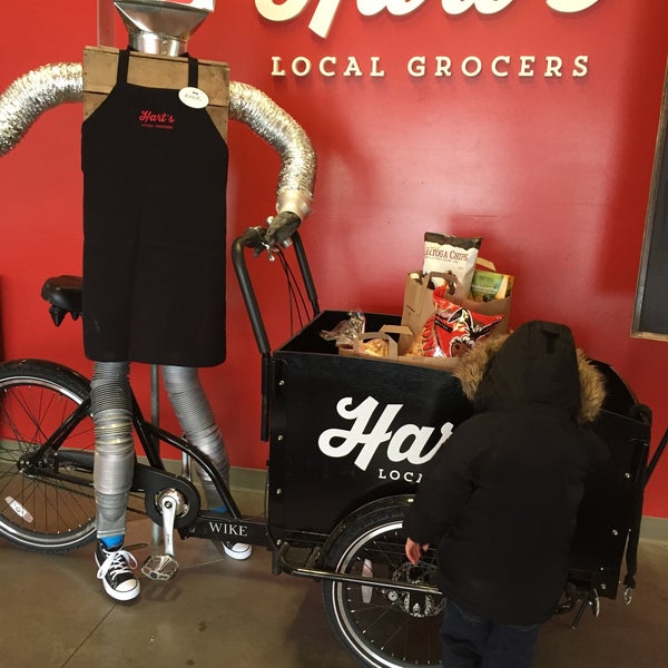 Photo taken at Hart&#39;s Local Grocers by Amanda A. on 2/5/2015