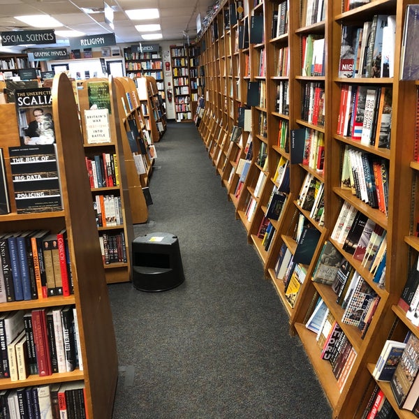 Photo taken at Politics &amp; Prose Bookstore by Nick N. on 2/9/2018