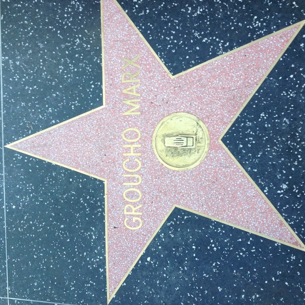Photo taken at Hollywood Walk of Fame by Marc S. on 4/20/2013