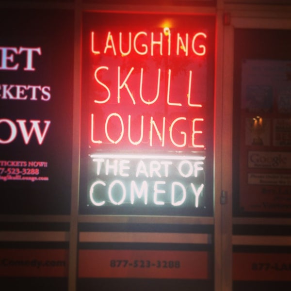 Photo taken at Laughing Skull Lounge by Krystle P. on 8/1/2013