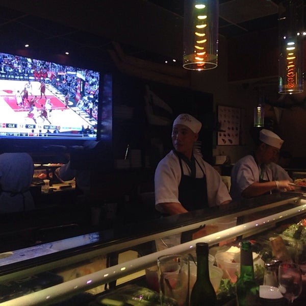 Photo taken at Sushi Yama Asian Bistro by Kelly H. on 12/22/2013