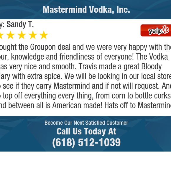 9/27/2016 tarihinde Mastermind Vodka, Inc.ziyaretçi tarafından Mastermind Vodka, Inc.'de çekilen fotoğraf