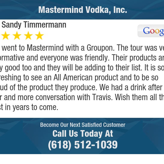 10/11/2016にMastermind Vodka, Inc.がMastermind Vodka, Inc.で撮った写真