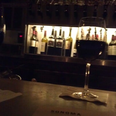 Photo taken at Sonoma Restaurant and Wine Bar by Dan R. on 1/12/2013