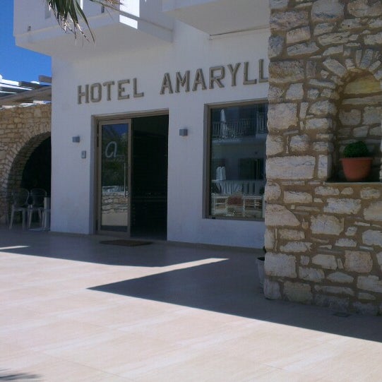 Photo taken at Amaryllis Beach Hotel by TheBlonde M. on 6/23/2013