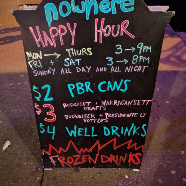 Photo taken at Nowhere Bar by Brief E. on 12/20/2017