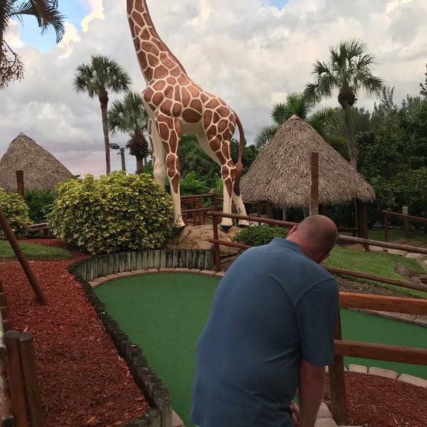 Kids always plays free. Enjoy the minigolf course. Take some pictures with the animals.