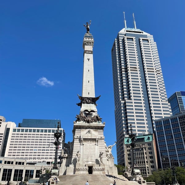 Photo taken at Soldiers &amp; Sailors Monument by Brent M. on 9/2/2021