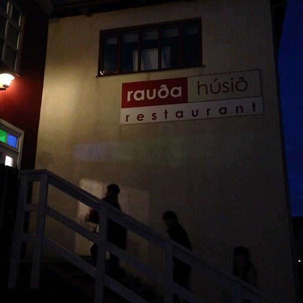 Photo taken at Rauða Húsið by Kenneth T. on 10/14/2013