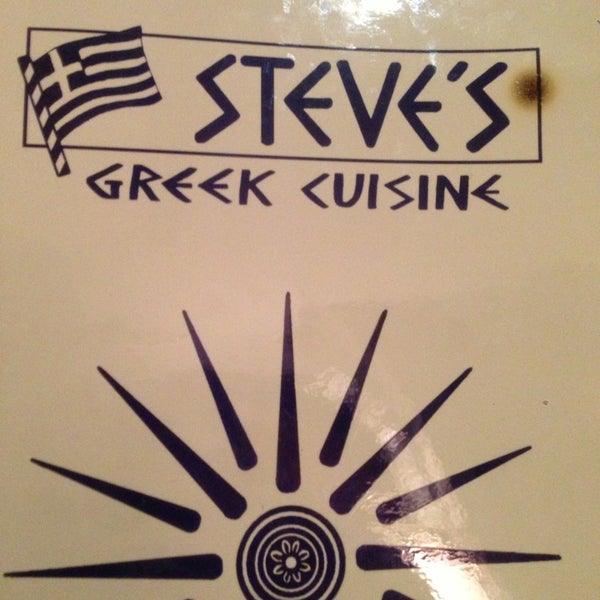 Photo taken at Steve&#39;s Greek Cuisine by Jack B. on 2/23/2013