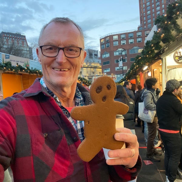 Photo taken at Union Square Holiday Market by Jack B. on 12/17/2022