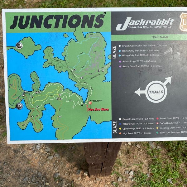 Jackrabbit Mountain Bike and Hiking Trail Hiking Trail