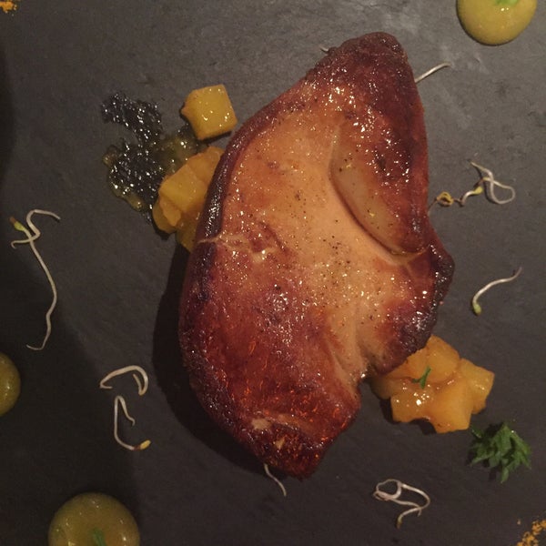 Foie gras with truffles