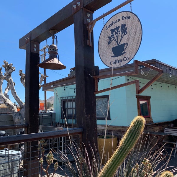 Photo taken at Joshua Tree Coffee Company by Michelle T. on 3/30/2019