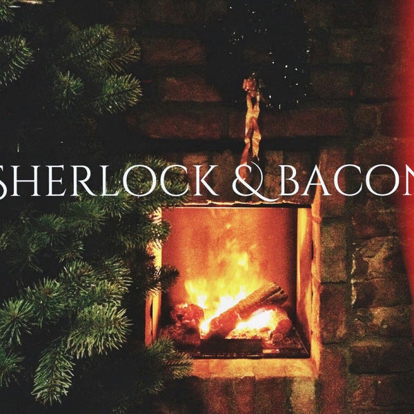 Photo taken at Sherlock &amp; Bacon / Шерлок і Бекон by Константин П. on 12/15/2014