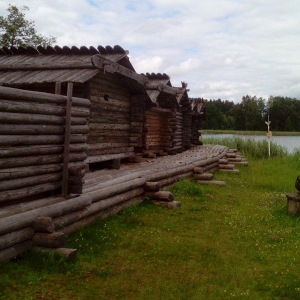 Photo taken at Āraišu Ezerpils by Santa B. on 6/25/2015