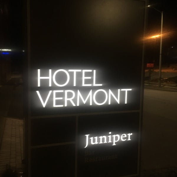 Photo taken at Hotel Vermont by jon p. on 1/31/2018