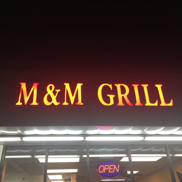 Photo taken at M&amp;M Grill by Dorian Q. on 1/22/2016