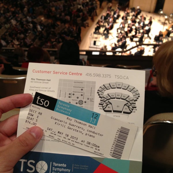 Photo taken at Toronto Symphony Orchestra by Arthur K. on 5/19/2013