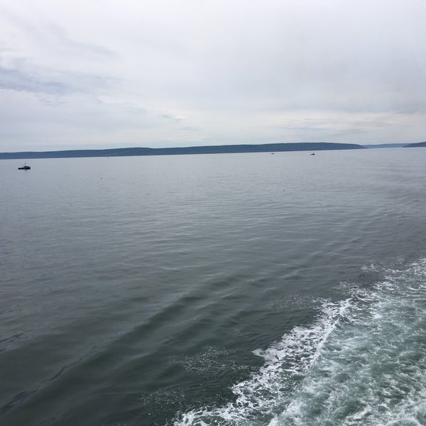 In the middle of the ocean. In the middle of the ocean