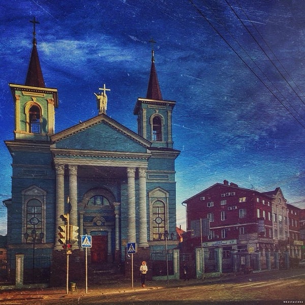 Католический костел в Тирасполе