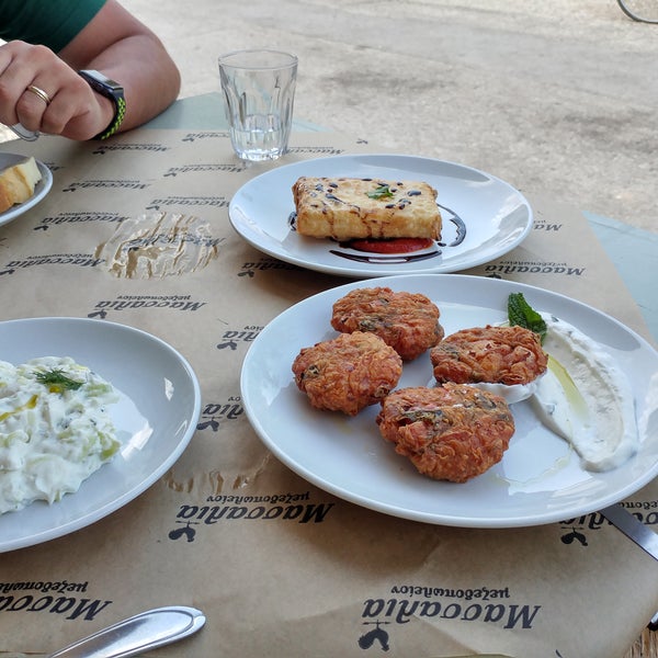 Very bad service. A bit expensive but something different from a typical greek taverva. Tasty but small portions. A meal for two 40€. Accepts ticket restaurant vouchers.