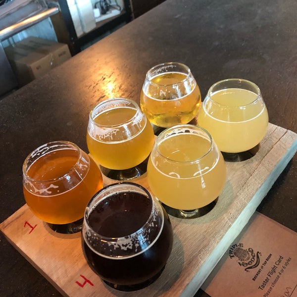 Photo taken at Triple Voodoo Brewery &amp; Tap Room by Alicia R. on 8/5/2018